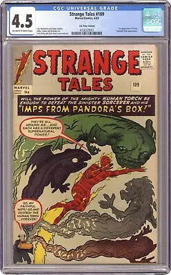 Buy Strange Tales UK Edition #109UK CGC 4.5 1963 4358329001 • 201.07£