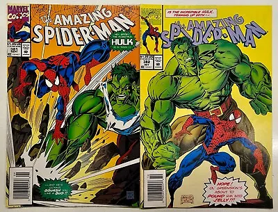 Buy Marvel Comic Amazing Spiderman Key 2 Issue Lot 381 382 Higher Grade FN • 0.99£