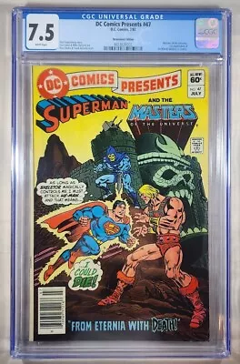 Buy DC Comics Presents #47 DC Comics 1982 CGC Newsstand 1st Appearance He-Man • 95.60£