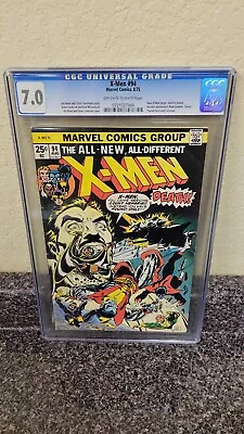 Buy 1975 MARVEL COMICS X-MEN #94 NEW X-MEN BEGINS CGC GRADED 7.0 Visit My EBay Store • 764.06£