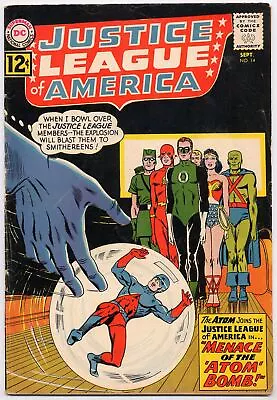 Buy Justice League Of America 14 VG 1962 DC 1st App Hector Hammond Murphy Anderson • 28.15£