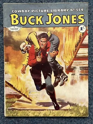 Buy Cowboy Picture Library Comic No. 334 Buck Jones • 8.99£