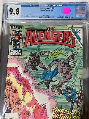 Buy Avengers #263 CGC 9.8 1986 • 103.89£