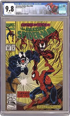 Buy Amazing Spider-Man #362 1st Printing CGC 9.8 1992 3937614012 • 78.27£