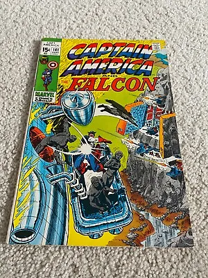 Buy Captain America  141  VF-  7.5  High Grade  Falcon  Grey Gargoyle  SHIELD • 15.56£