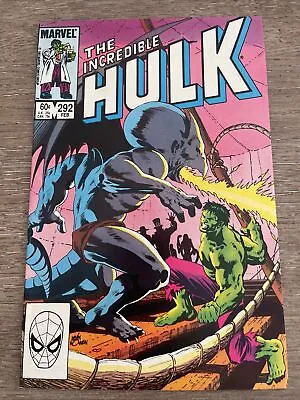 Buy 1984 Marvel Comics The Incredible HULK #292 High Grade Combine Shipping • 7.11£