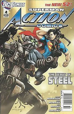 Buy Superman Action Comics 4 The New 52 Cover A First Print 2012 Grant Morrison DC • 7.09£