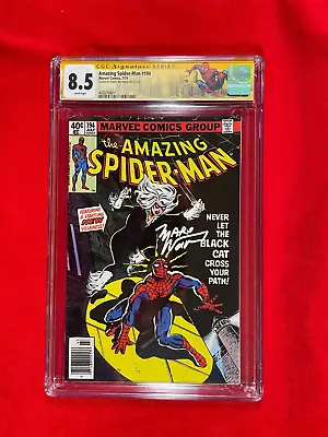 Buy Amazing Spiderman 194 July 1979 Ss 8.5 Marv Wolfman Newsstand Custom Header G842 • 479.70£