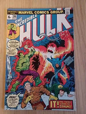 Buy Incredible Hulk 166 - 1973  • 9.99£