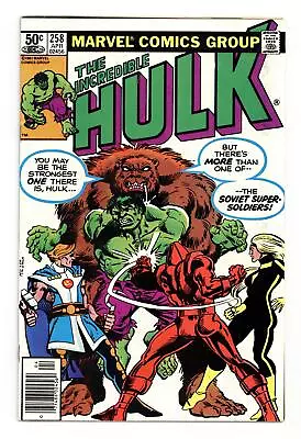Buy Incredible Hulk #258 FN 6.0 1981 • 13.11£