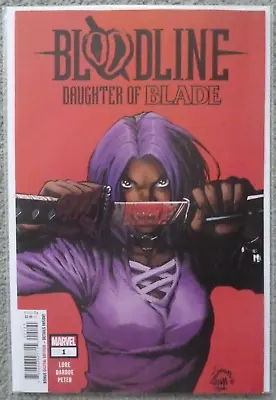 Buy Bloodline  Daughter Of Blade  #1 Stegman Variant..marvel 2023 1st Print..vfn+ • 4.99£