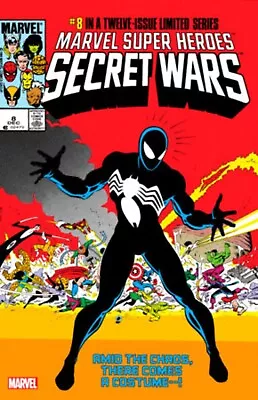 Buy Marvel Super Heroes Secret Wars #8 Facsimile Edition Cvr A  8/07/24 Presa • 3.27£