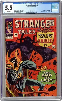 Buy Strange Tales #146 CGC 5.5 1966 4083765010 • 60.95£