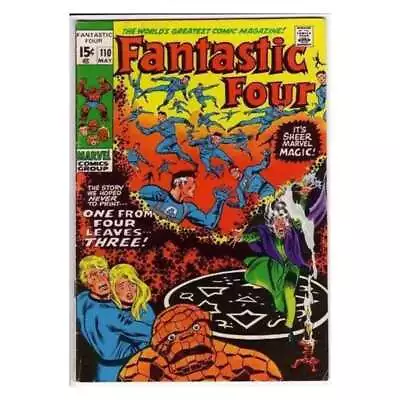 Buy Fantastic Four (1961 Series) #110 In Fine Minus Condition. Marvel Comics [b: • 129.16£