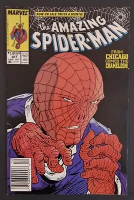 Buy Amazing Spider-Man#307 (From Chicago Comes The Chameleon!)Todd McFarlane 1988 • 7.30£