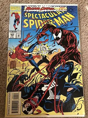 Buy The SPECTACULAR SPIDER-MAN #202) Marvel Comics, VF/NM, Bag & Board PRICE CUT 35% • 5.93£