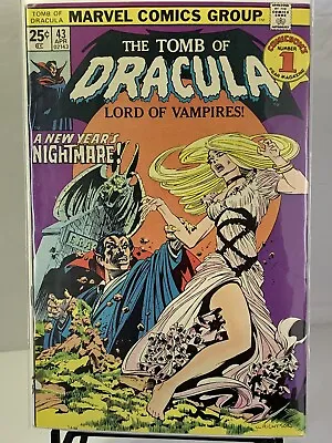 Buy Marvel The Tomb Of Dracula Lord Of Vampires #43 • 31.66£