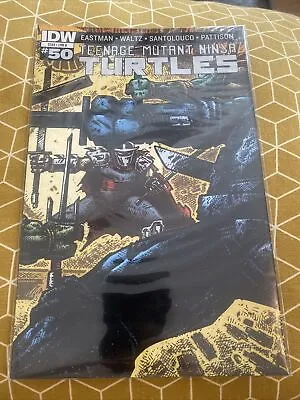 Buy Idw Comics Teenage Mutant Ninja Turtles Issue #50 Cover B Eastman Variant Tmnt • 6£