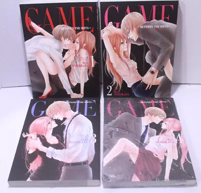 Buy GAME Between The Suits Vol 1-4 English Manga Set Mai Nishikata Josei Seven Seas • 39.84£