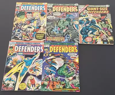 Buy Defenders #26-29 & Annual #5 (1975) 3rd App Guardians 1st App Starhawk & Aleta • 118.74£