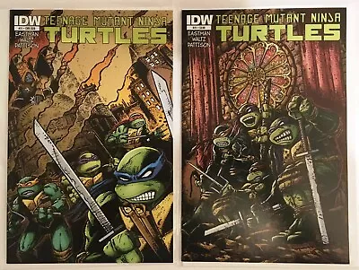 Buy Teenage Mutant Ninja Turtles #21 Kevin Eastman IDW 2013 2 Covers Regular And Sub • 11.88£