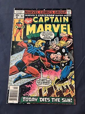 Buy Captain Marvel # 57 1978 Marvel Comics Bronze Age VG+ • 11.91£