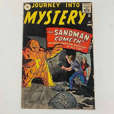 Buy Journey Into Mystery #70 1961 VG Pence Copy • 75£
