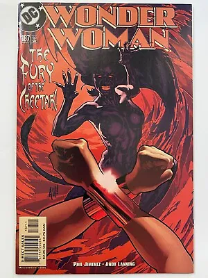 Buy Wonder Woman #187 (DC 2003) Adam Hughes The Fury Of The Cheetah!  • 11.85£