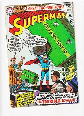 Buy Superman Comic #182   D.c.  Silver Age 1st Silver Age Toyman • 23.99£