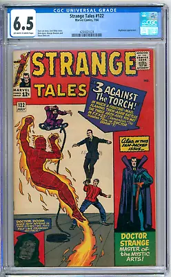 Buy Strange Tales 122 CGC Graded 6.5 FN+ Marvel Comics 1964 • 119.89£