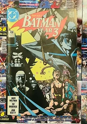Buy Batman #436 Year 3 Part 1 Of 4 1st Appearance Of Tim Drake DC Comics • 11.98£