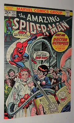 Buy Amazing Spider-man  #131  Doc Ock Wedding  Ross Andru Glossy Vf/vf+ 1974 • 30.03£
