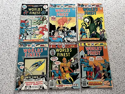 Buy World's Finest Comics Lot Of 6 Comics - Superman, Batman -Range Is 231-240 • 7.12£