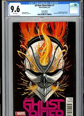 Buy CGC 9.6 All-New Ghost Rider #1 1st App New Ghost Rider • 1,120.63£