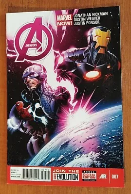 Buy Avengers #7 - Marvel Comics 1st Print 2013 Series • 6.99£