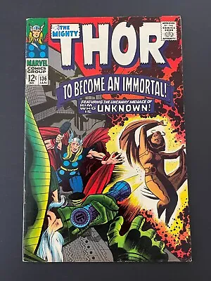 Buy Thor #136 - 1st Appearance Of Sif (Marvel, 1967) VF- • 40.59£