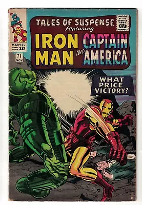 Buy Marvel Comics Tales Of Suspense 71 VG- 3.5 Captain America Iron Man • 21.59£