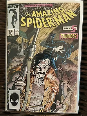 Buy Amazing Spider-man # 294. NM Marvel Comics 1987 Death Of Kraven The Hunter Key • 27.18£