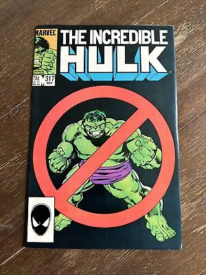 Buy The Incredible Hulk #317 (Marvel 1986) 1st Team App. Of 2nd Hulk Busters VF • 6.43£