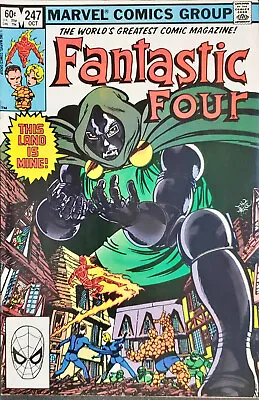 Buy Marvel Comics Group / Fantastic Four : #247 October 1982 • 8.03£