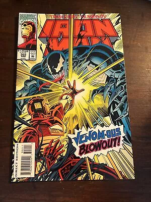 Buy Iron Man #302 Venom-ous Blowout (Marvel Comics, 1994) 1st Venom Vs. Iron Man • 11.86£