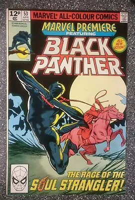 Buy Marvel Premier #53 Featuring Black Panther  (1980)  • 24.99£