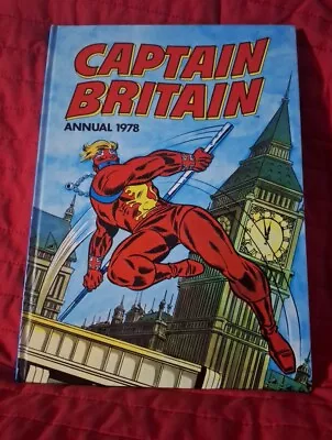 Buy Captain Britain Annual 1978 • 25£