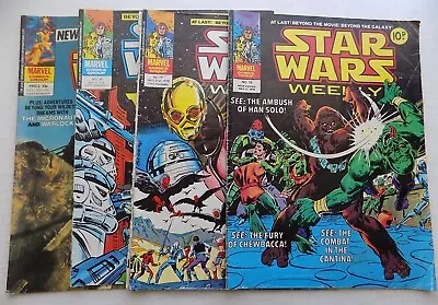 Buy Star Wars Weekly - 4 Issues - 15 17 36 57 - 1978-79 - Please Read Description • 4£