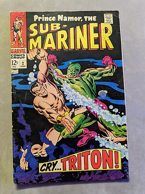 Buy Sub-Mariner #2, Marvel Comics, 1968, FREE UK POSTAGE • 35.99£