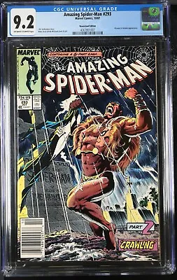 Buy The Amazing Spider-Man #293 CGC 9.2 Kraven's Last Hunt Newsstand Ed - 4367801007 • 31.53£