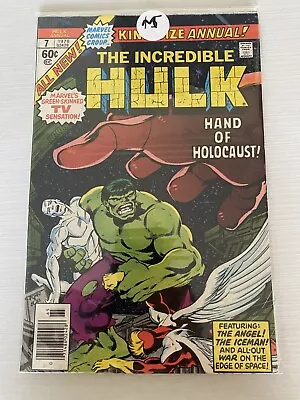 Buy Incredible Hulk King Size Annual 7 • 11.85£
