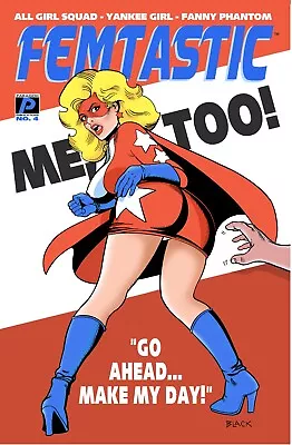 Buy Femtastic  No. 4 - The All-girl Squad, Fanny Phantom 44 Color Pages Signed Black • 35.62£