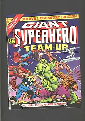 Buy Giant Superhero Team-Up #9  Marvel Treasury 1976 • 31.60£