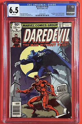 Buy Daredevil #158 (marvel 1979) 1st Frank Miller | Black Widow | Cgc 6.5 • 78.72£